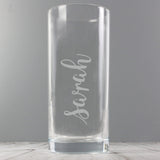 Personalised Name Only Engraved Hi Ball Glass: 2 - Highball Glasses By Gift Moments