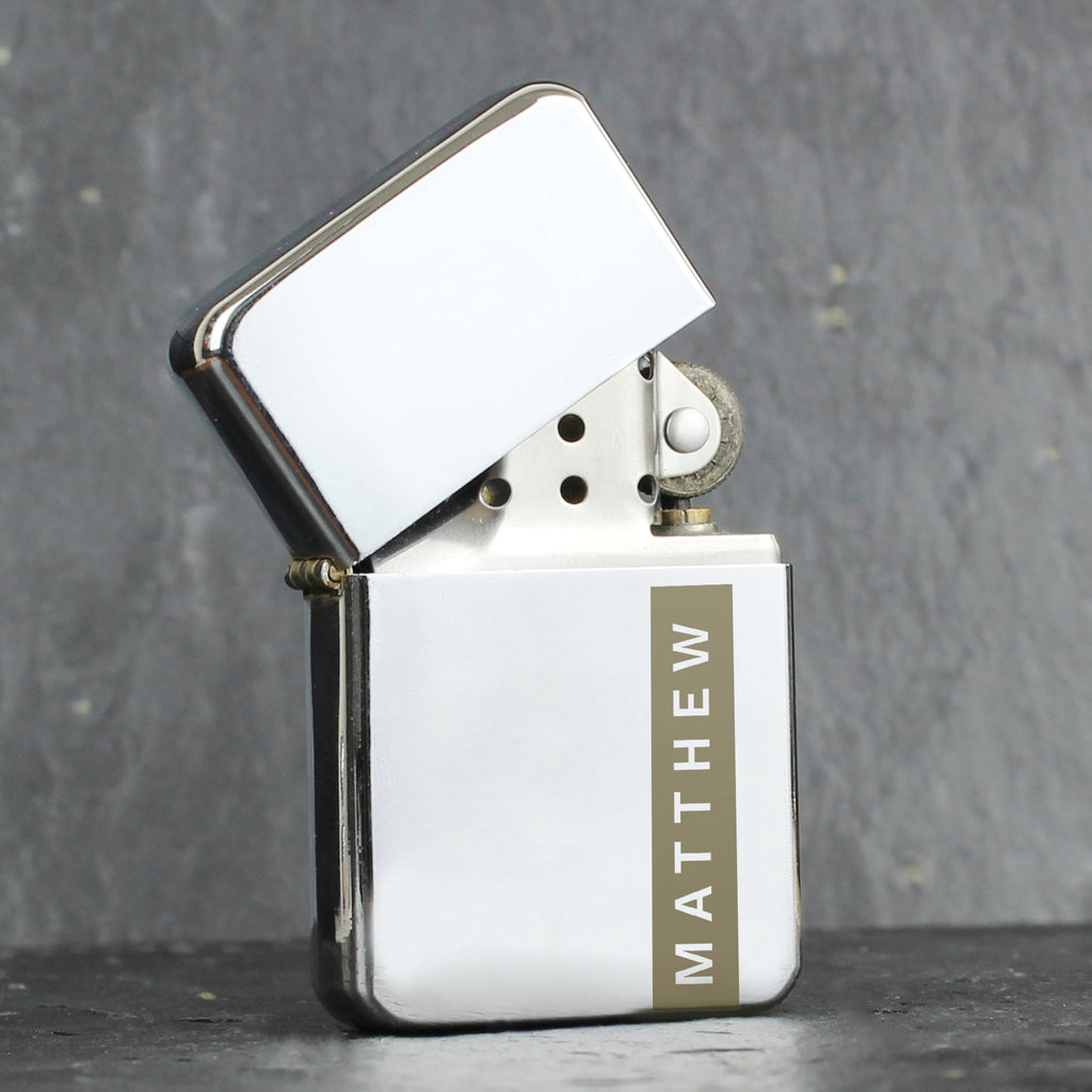 Personalised Name Only Lighter - Shop Smoking Accessories At Gift Moments - 3