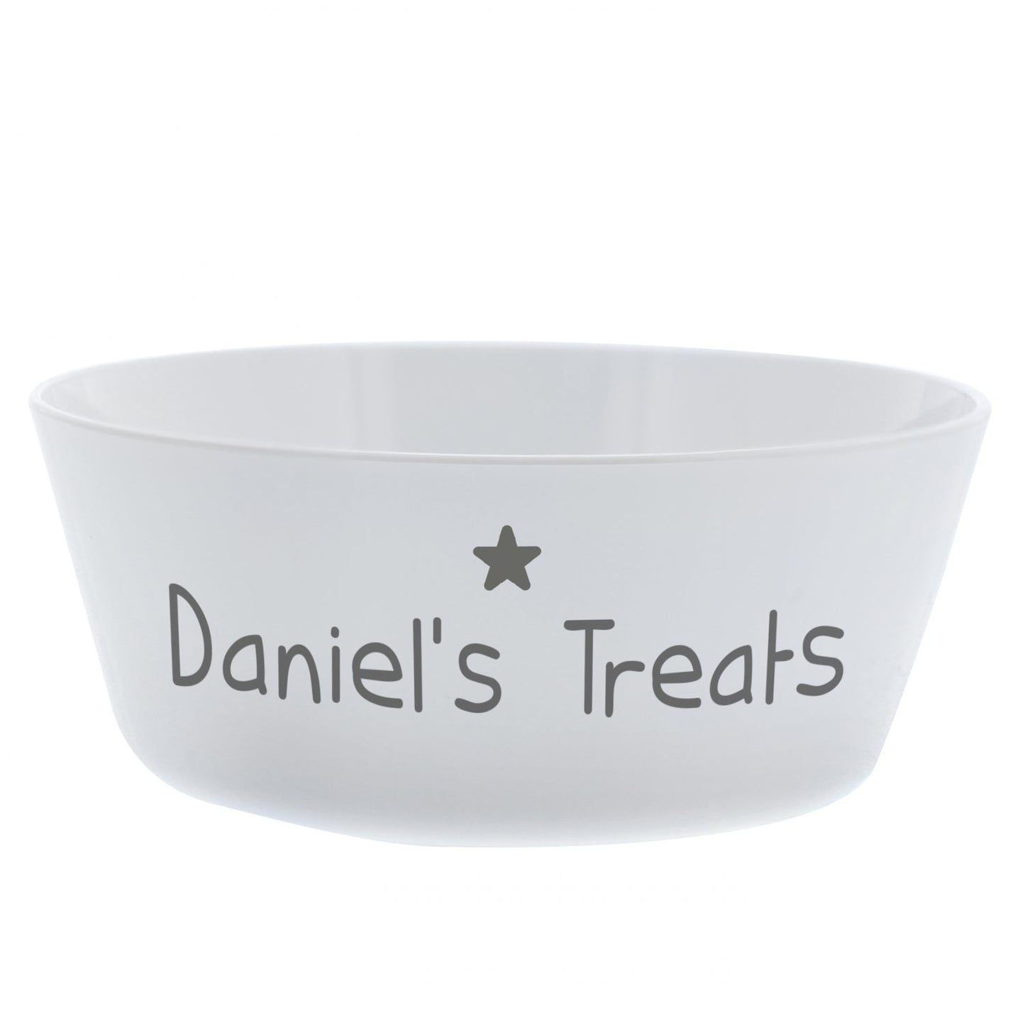 Personalised Name Only Plastic Bowl: 6 - Tableware By Gift Moments
