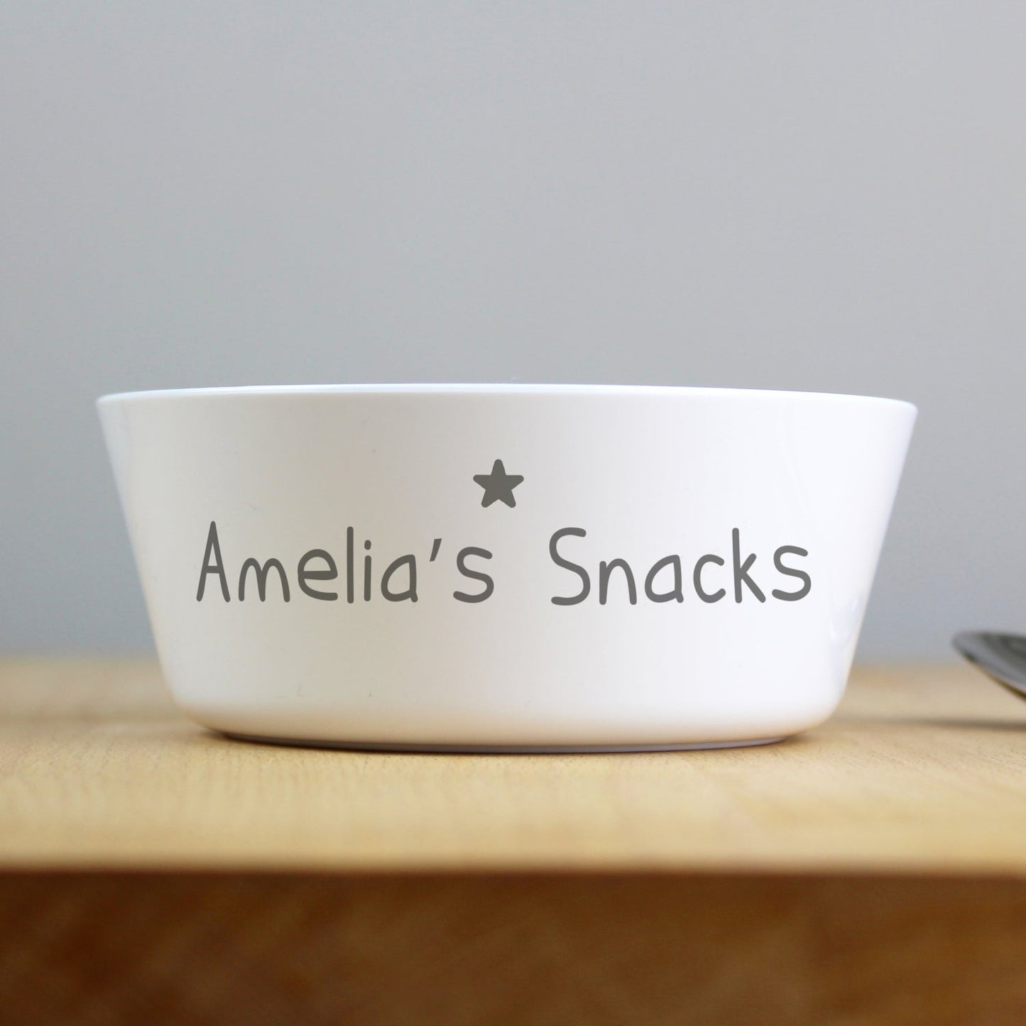 Personalised Name Only Plastic Bowl: 5 - Tableware By Gift Moments