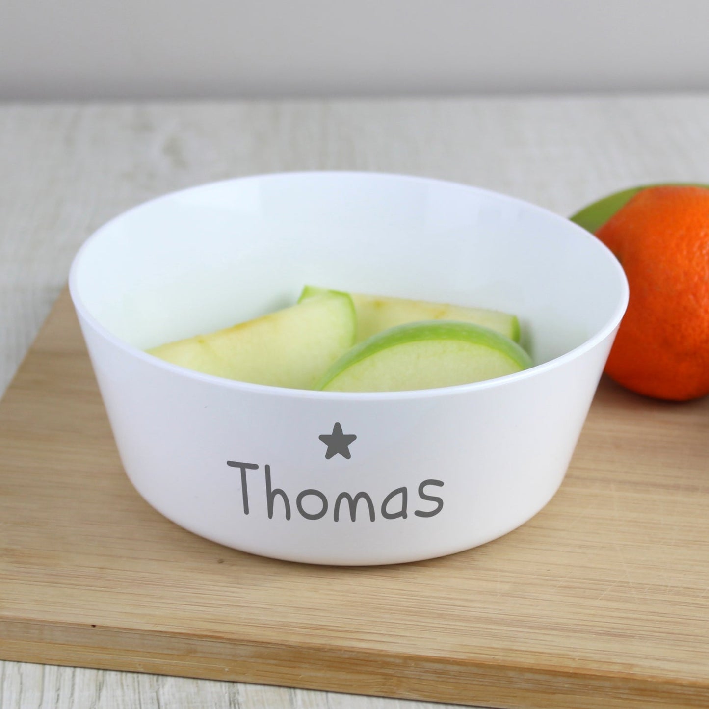 Personalised Name Only Plastic Bowl: 3 - Tableware By Gift Moments