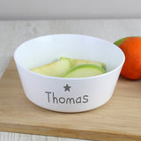 Personalised Name Only Plastic Bowl: 3 - Tableware By Gift Moments