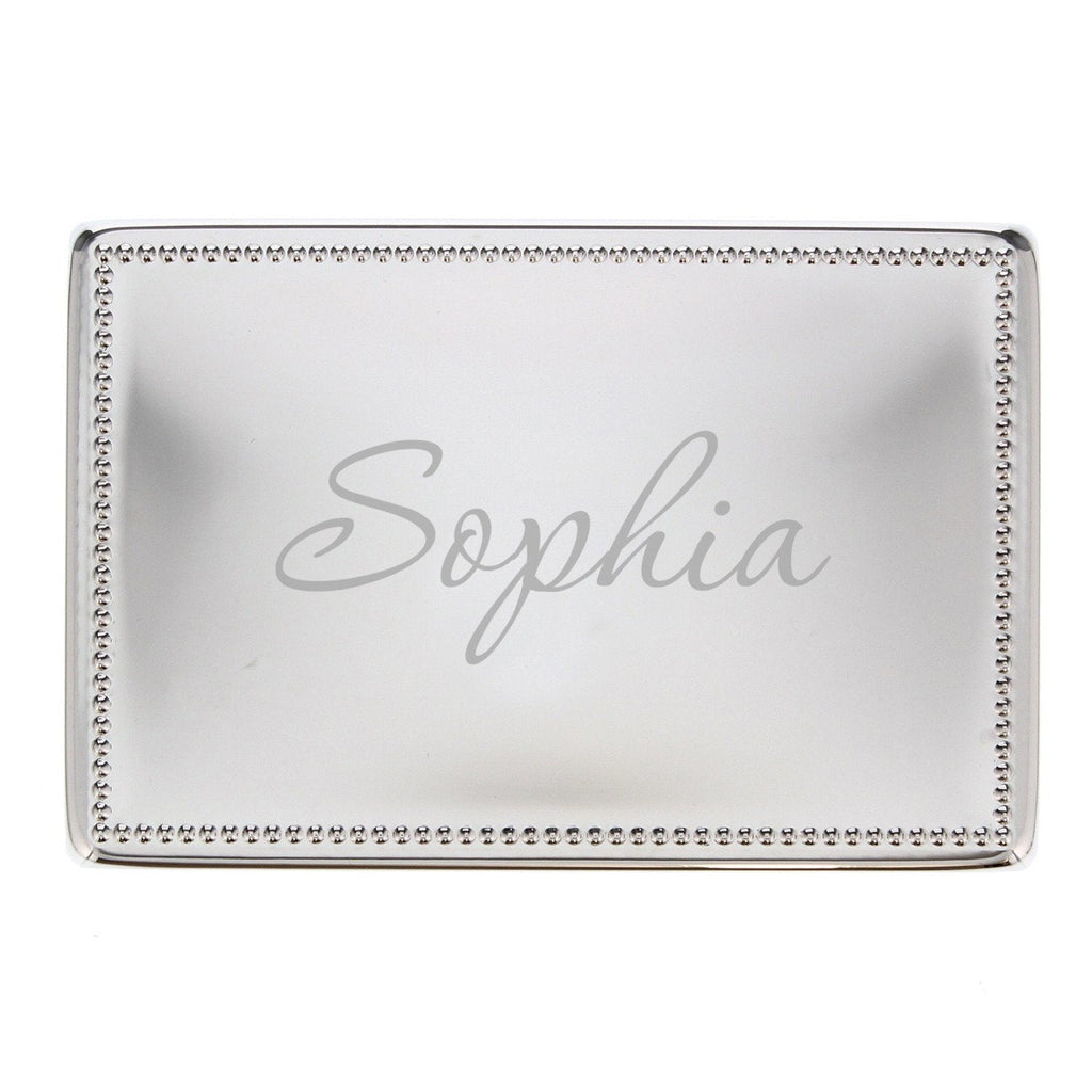 Personalised Name Rectangular Jewellery Box - Shop Jewellery Boxes At Gift Moments - 4
