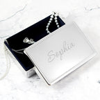 Personalised Name Rectangular Jewellery Box - Shop Jewellery Boxes At Gift Moments - 2