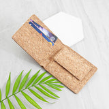 Personalised Natural Cork Wallet: 3 - Wallets & Money Clips By Gift Moments