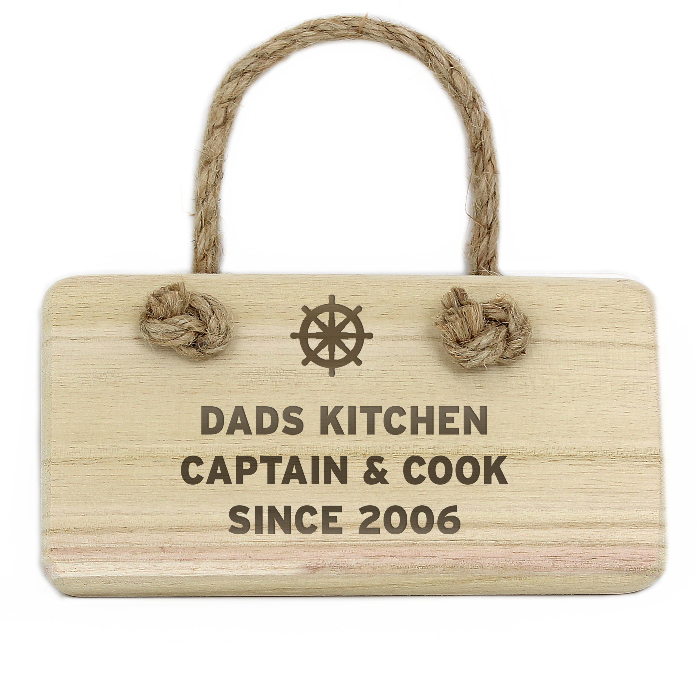 Personalised Nautical Wooden Sign - Shop Signs & Plaques At Gift Moments - 4