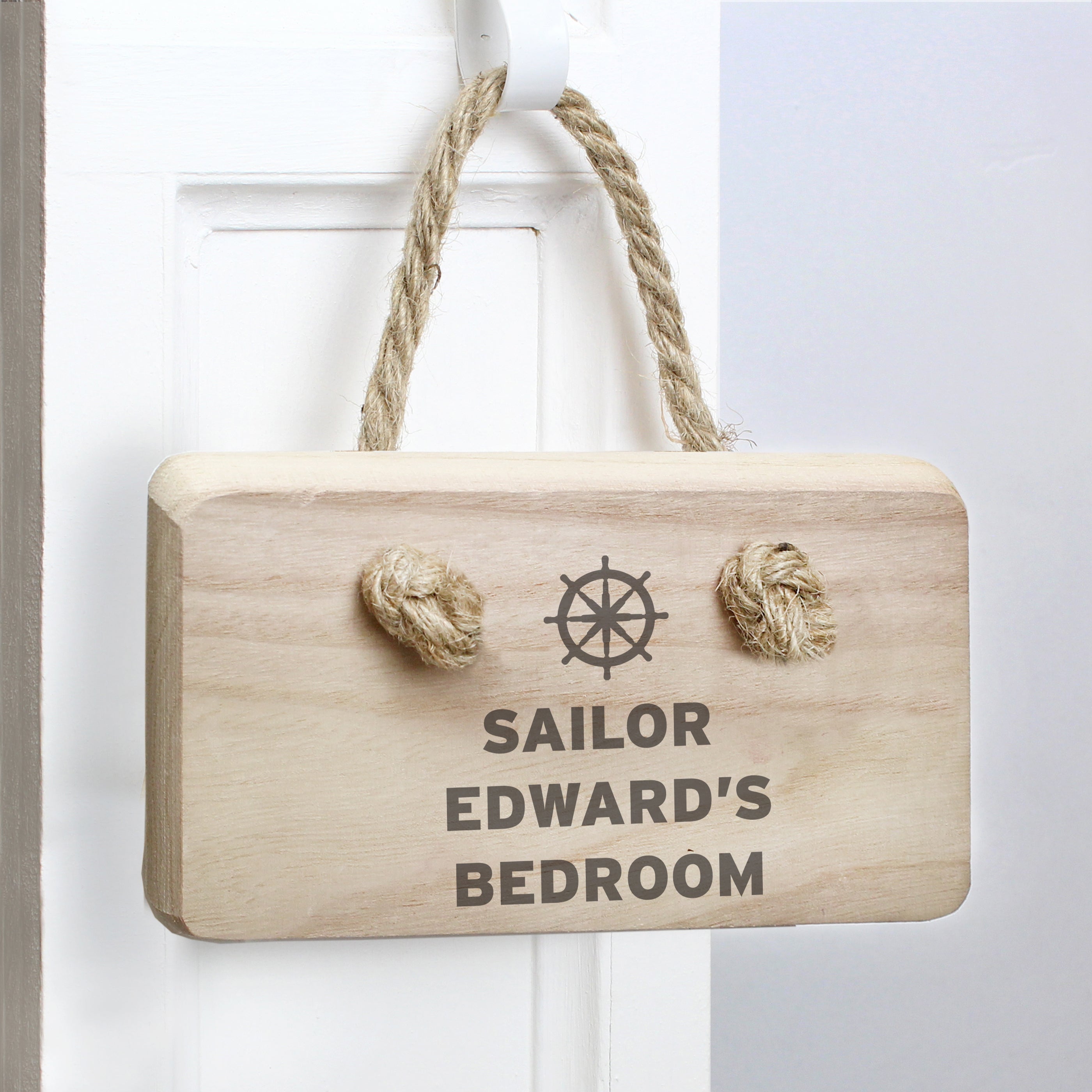 Personalised Nautical Wooden Sign - Shop Signs & Plaques At Gift Moments - 2