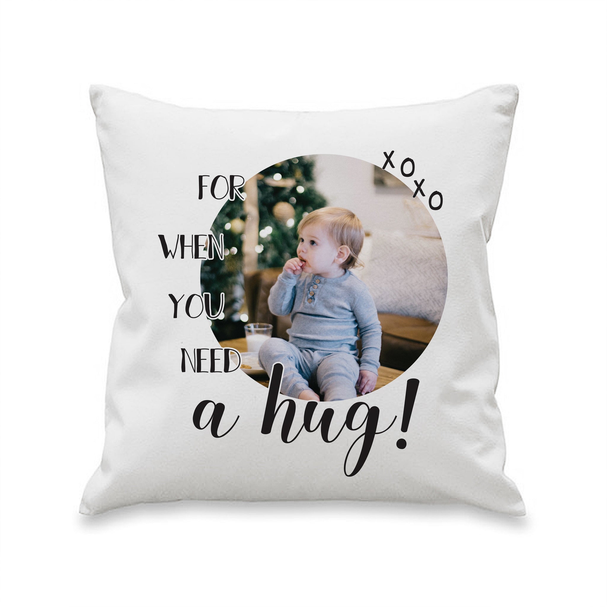 Personalised Need A Hug Photo Upload Cushion: 3 - Cushions By Gift Moments