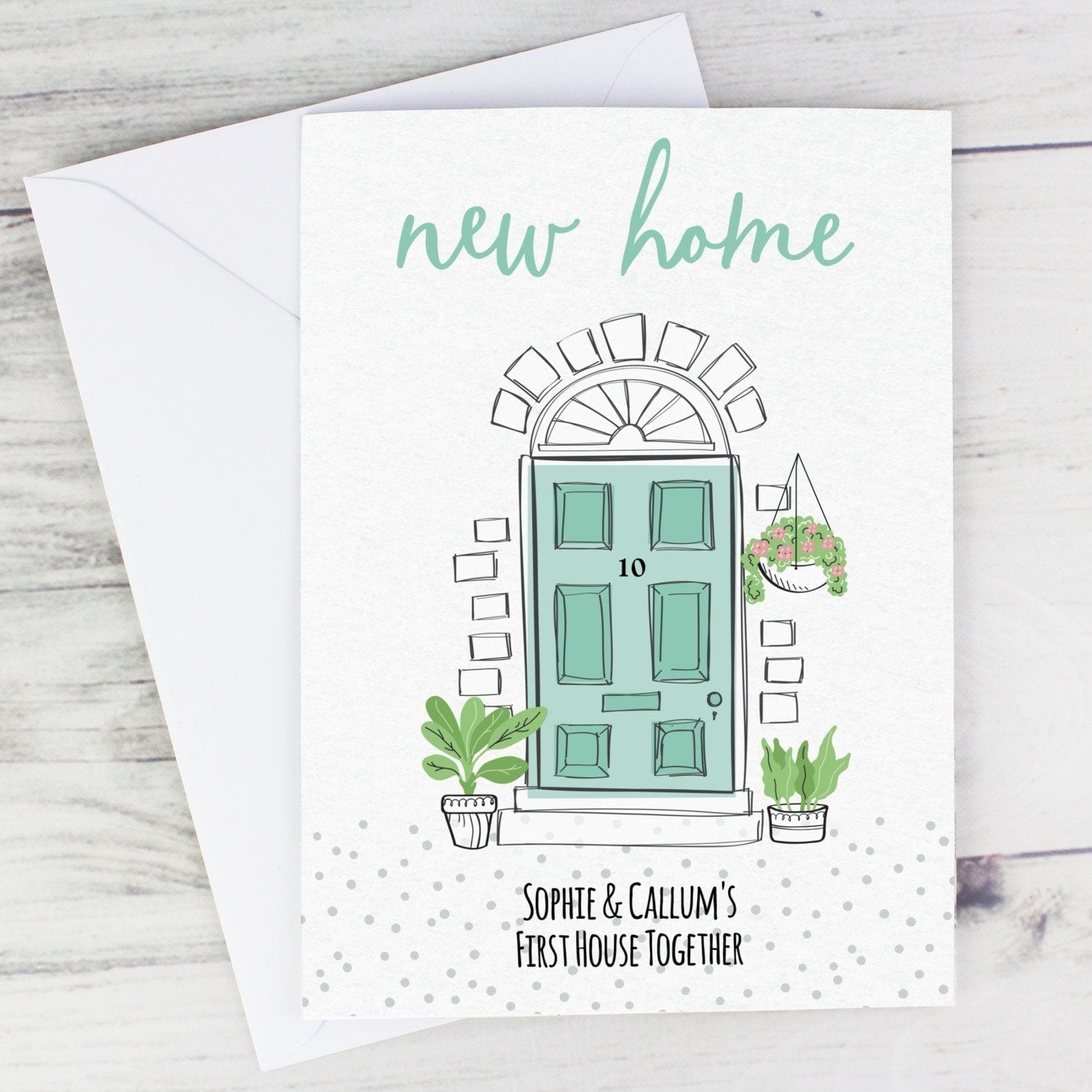 Personalised New Home Card - Shop Greeting Cards At Gift Moments - 1