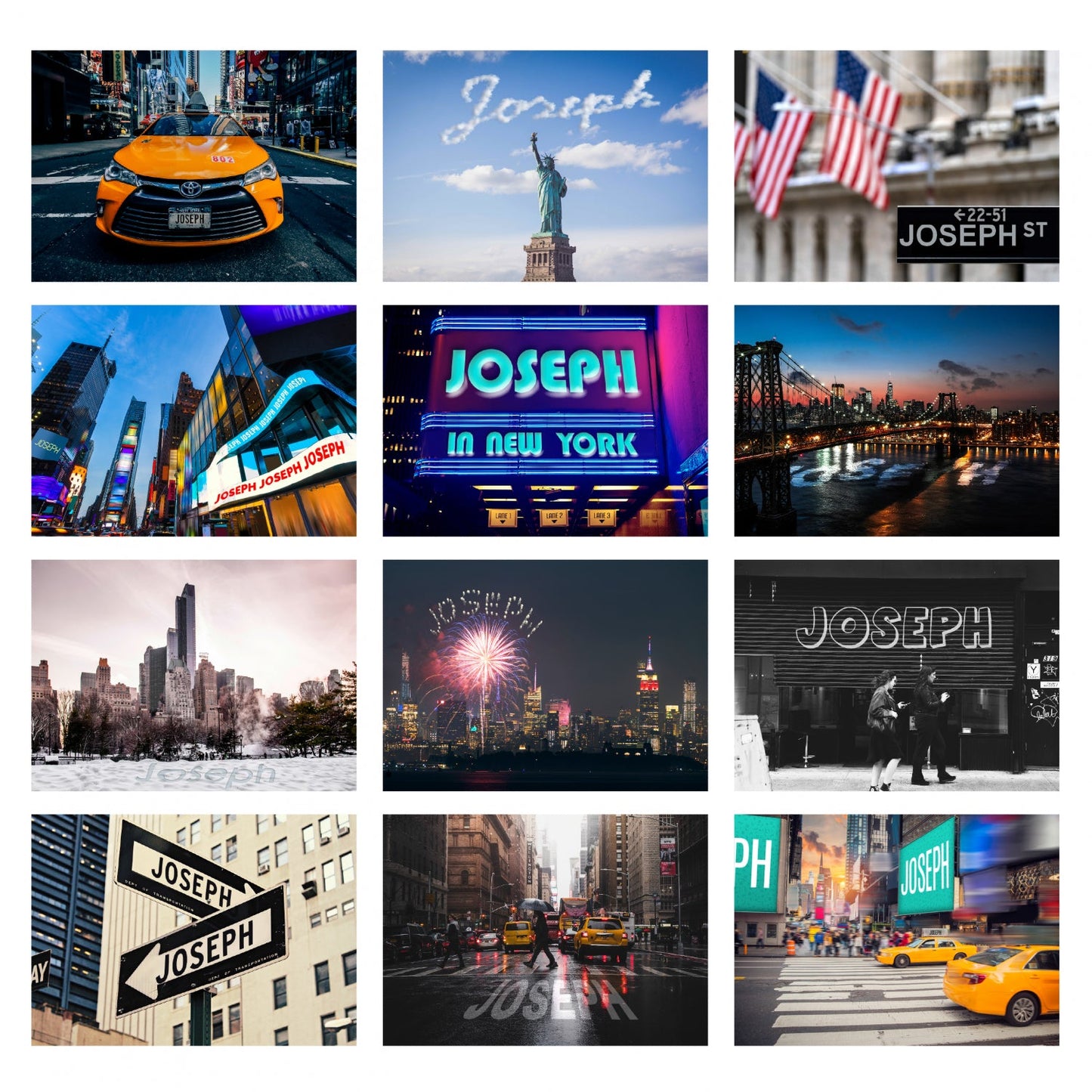 Personalised New York Desk Calendar: 6 - Calendars & Planners By Gift Moments