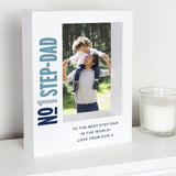 Personalised No.1 5x7 Box Photo Frame: 2 Photo Frames By Gift Moments