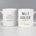 Personalised No.1 Golfer Mug - Shop Mugs At Gift Moments - 1