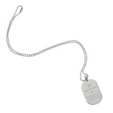 Personalised No.1 Stainless Steel Dog Tag Necklace: 5 - Necklaces By Gift Moments