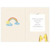 Personalised Noah’s Ark Card: 4 - Greeting Cards By Gift Moments