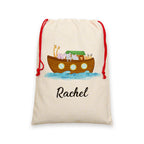 Personalised Noah’s Ark Christmas Sack - Shop Christmas Sacks At Gift Moments - 3