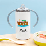 Personalised Noah’s Ark Kids Sippy Cup: 3 - Kids Bottles By Gift Moments