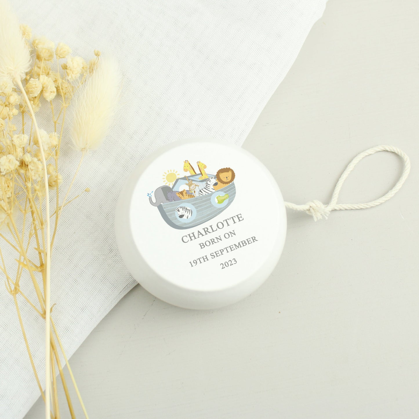 Personalised Noahs Ark Wooden Yoyo: 2 - Toys By Gift Moments