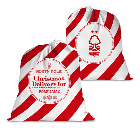 Personalised Nottingham Forest Christmas Delivery Sack: 1 - Christmas By Nottingham Forest