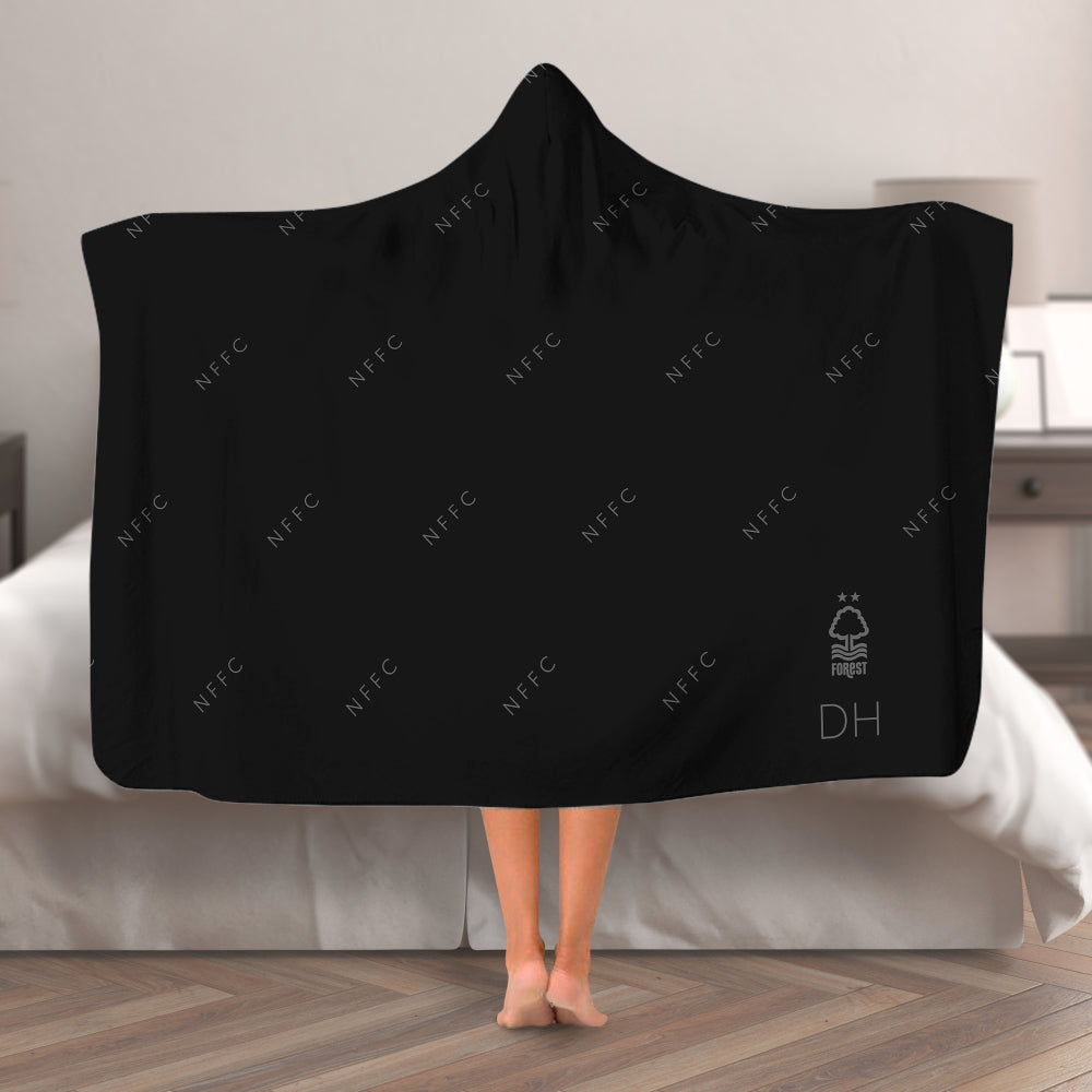 Personalised Nottingham Forest FC Adult Hooded Blanket: 1 - Blankets By Nottingham Forest