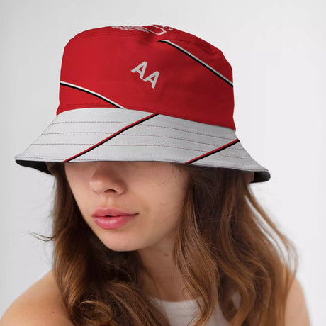 Personalised Nottingham Forest FC Initial Bucket Hat: 2 - Caps & Hats By Nottingham Forest