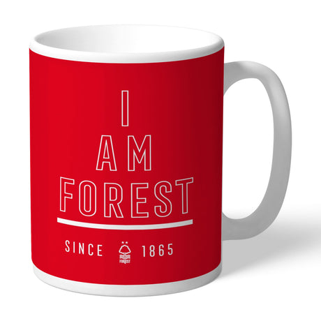 Personalised Nottingham Forest FC I Am Mug: 1 - Mugs By Nottingham Forest