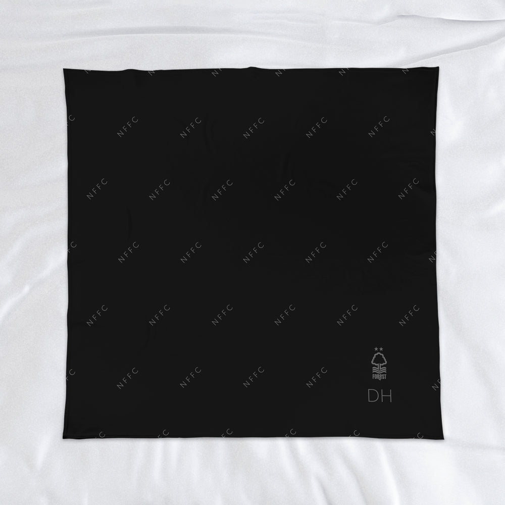 Personalised Nottingham Forest FC Pattern Fleece Blanket: 1 - Blankets By Nottingham Forest