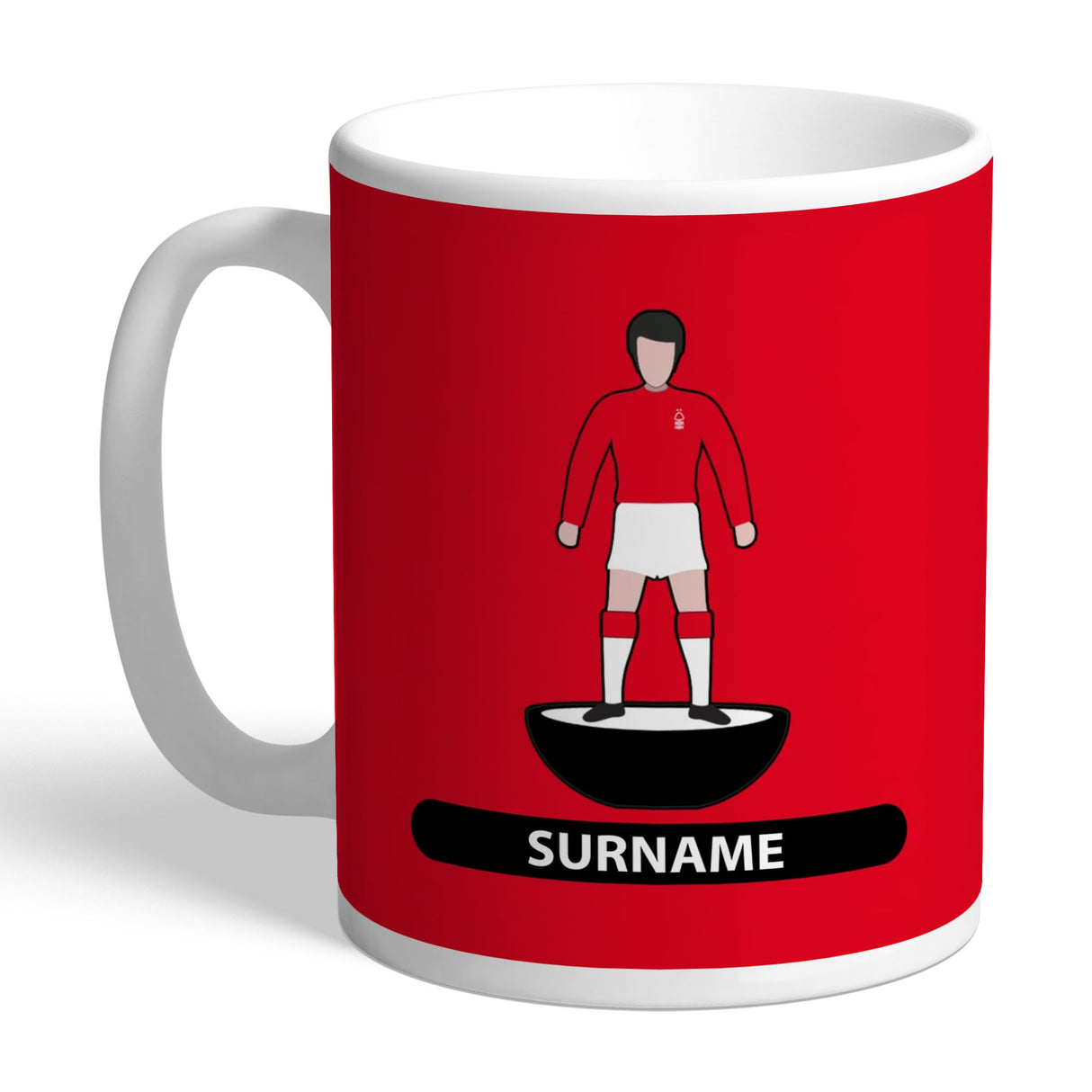 Personalised Nottingham Forest FC Player Figure Mug: 1 - Mugs By Nottingham Forest