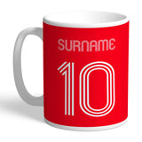 Personalised Nottingham Forest FC Retro Shirt Mug: 1 - Mugs By Nottingham Forest