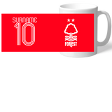 Personalised Nottingham Forest FC Retro Shirt Mug: 2 - Mugs By Nottingham Forest