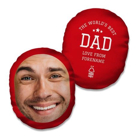 Personalised Nottingham Forest FC World’s Best Dad Mush Cush: 1 - Cushions By Nottingham Forest