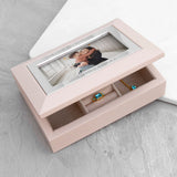 Personalised Blush Pink Photo Jewellery Box: 1 - Jewellery Boxes By Gift Moments