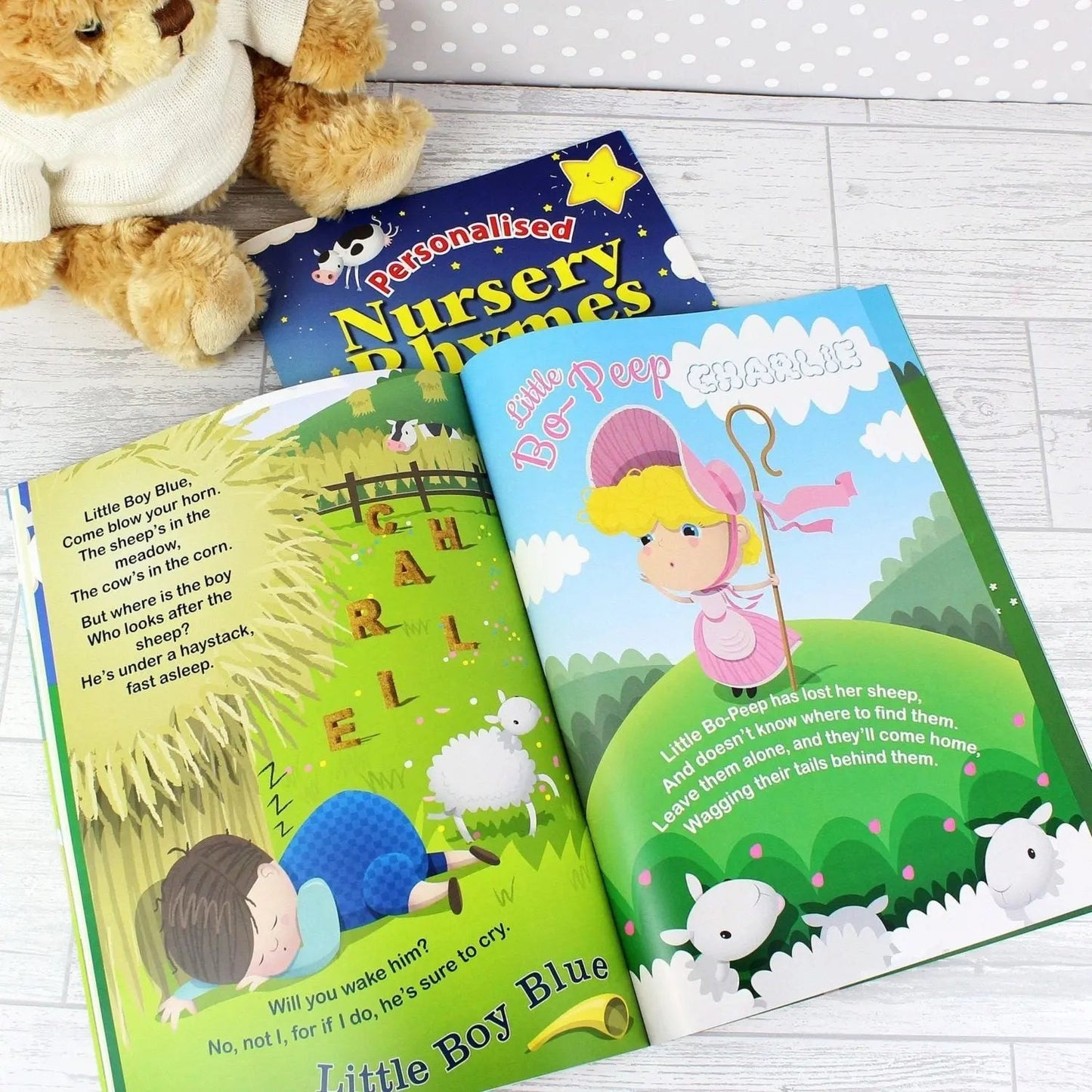 Personalised Nursery Rhyme Book: 3 - Books By Gift Moments