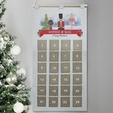 Personalised Nutcracker Advent Calendar In Silver Grey: 1 - Advent Calendars By Gift Moments