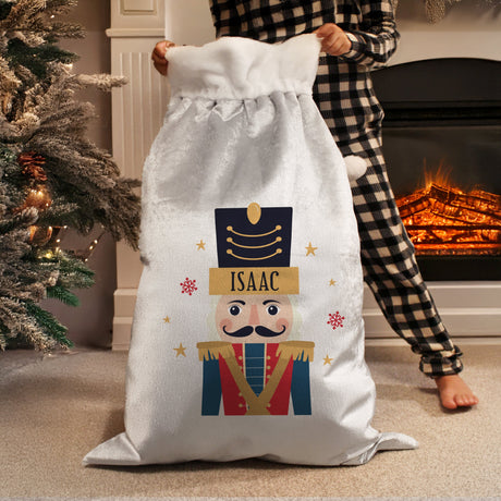 Personalised Nutcracker Christmas Sack: 3 - Christmas Sacks By Gift Moments