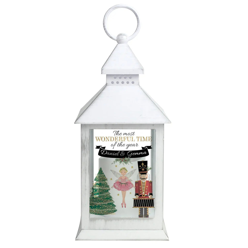 Personalised Nutcracker White Lantern - Shop LED Lighting At Gift Moments - 5