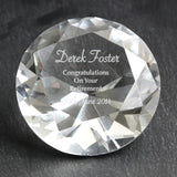 Personalised Occasion Diamond Paperweight: 1 - Paperweights By Gift Moments
