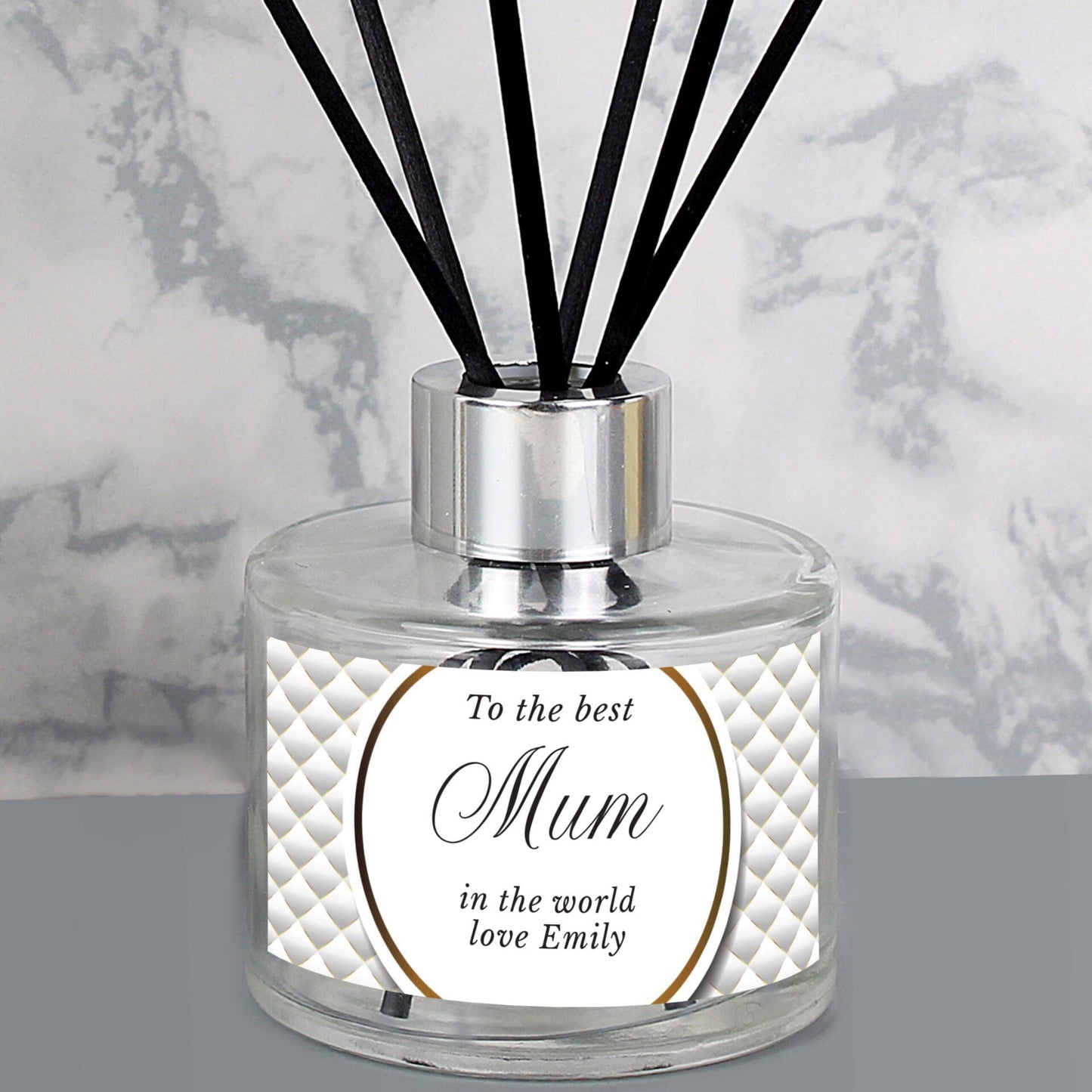 Personalised Opulent Reed Diffuser: 3 - Reed Diffusers By Gift Moments