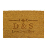 Personalised Ornate Rectangle Indoor Doormat: 5 Doormats By Gift Moments