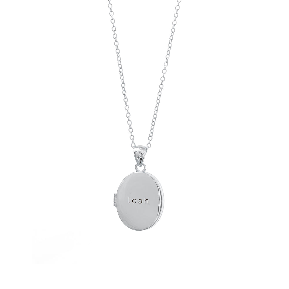 Personalised Oval Photo Locket Pendant Necklaces: 14 - Necklaces By Gift Moments