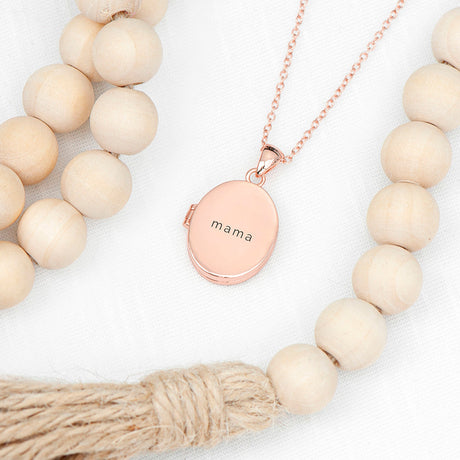 Personalised Oval Photo Locket Pendant Necklaces: 3 - Necklaces By Gift Moments