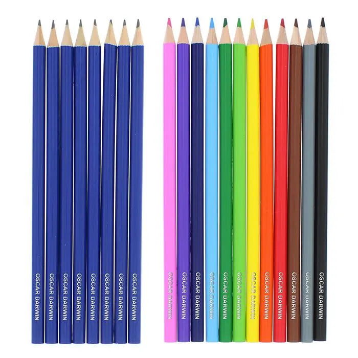 Personalised Pack of 20 HB Pencils & Colouring Pencils: 3 - Pens & Pencils By Gift Moments