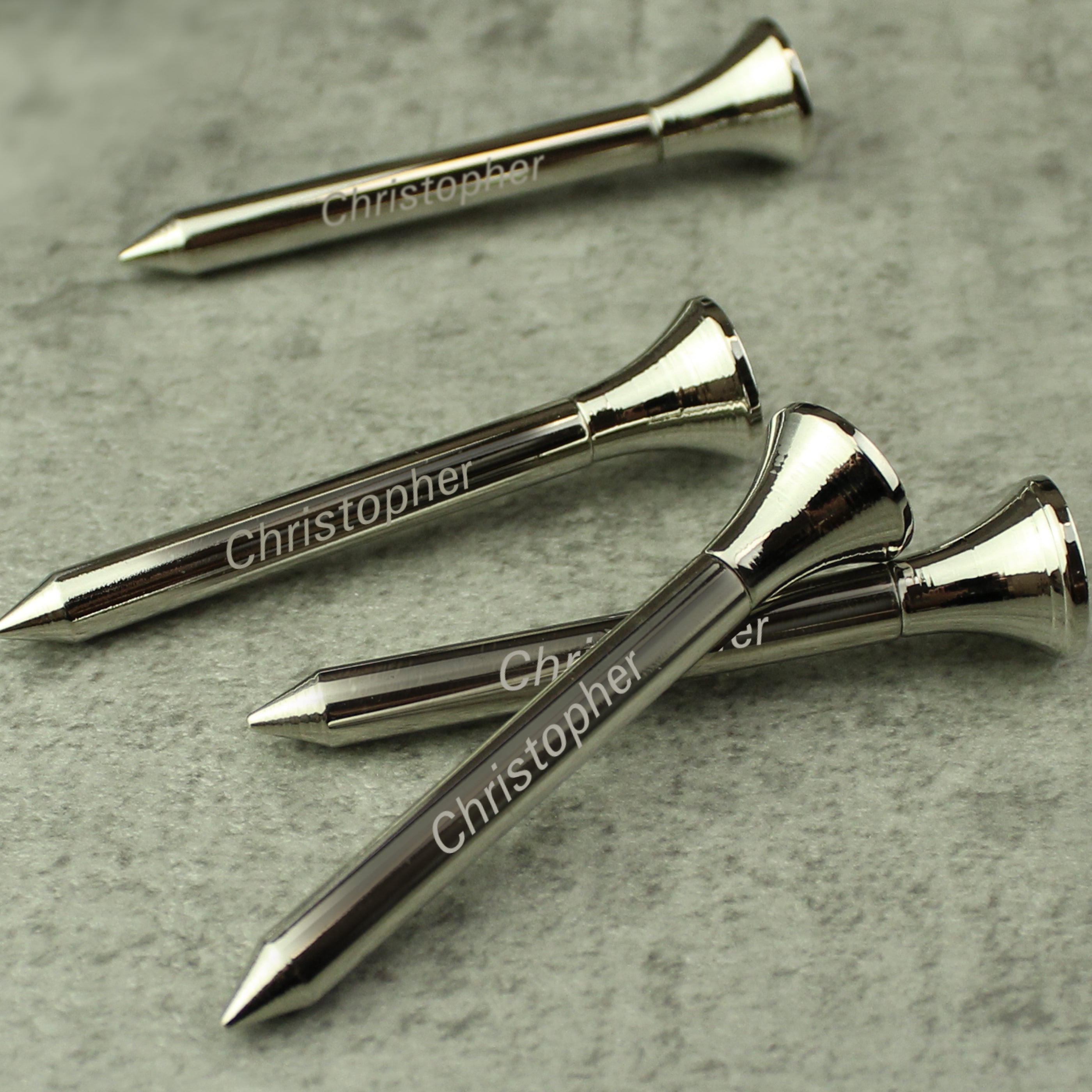 Personalised Pack of 4 Golf Tees - Shop Golf Tees & Markers At Gift Moments - 1