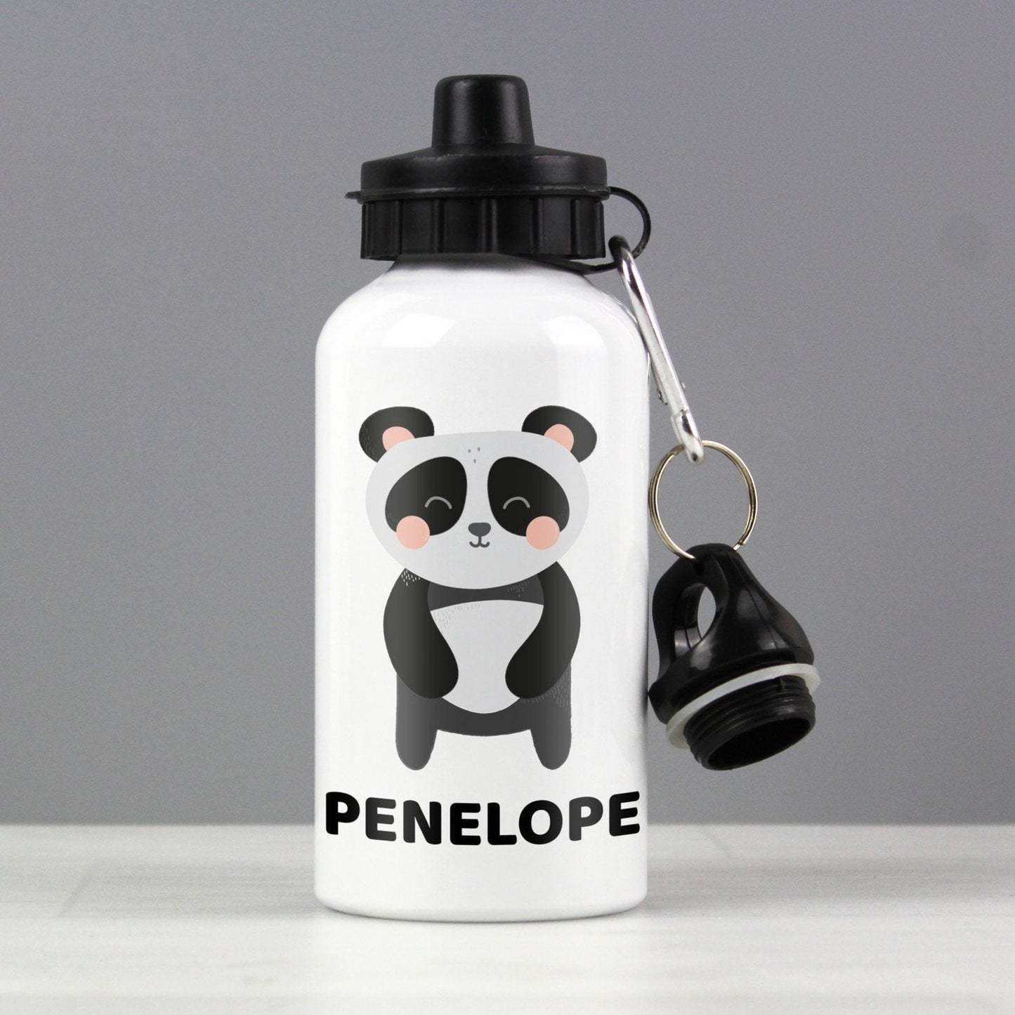 Personalised Panda Drinks Bottle: 1 - Kids Bottles By Gift Moments