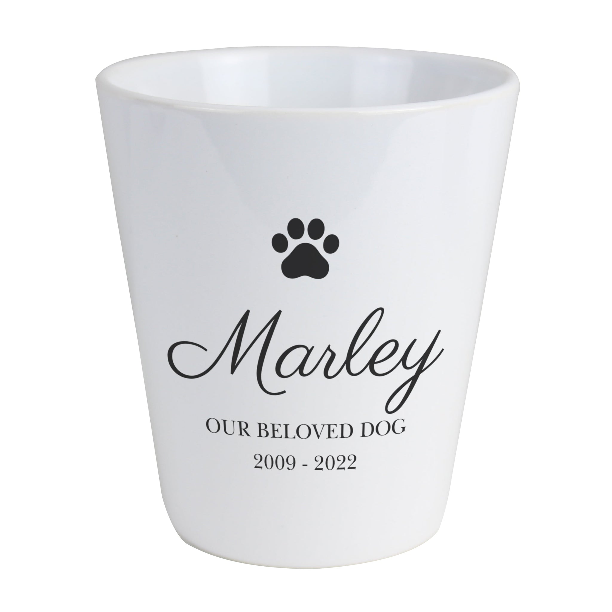 Personalised Paw Print Plant Pot: 4 - Pots & Planters By Gift Moments