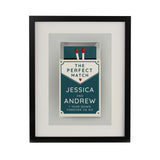 Personalised Perfect Match Couples Framed Prints: 8 - Framed Prints By Gift Moments