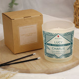 Personalised The Perfect Match Scented Jar Candle: 4 - Candles By Gift Moments