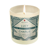 Personalised The Perfect Match Scented Jar Candle: 5 - Candles By Gift Moments