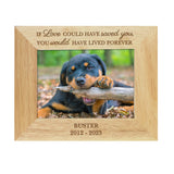 Personalised Pet Memorial 6x4 Photo Frame: 4 Photo Frames By Gift Moments
