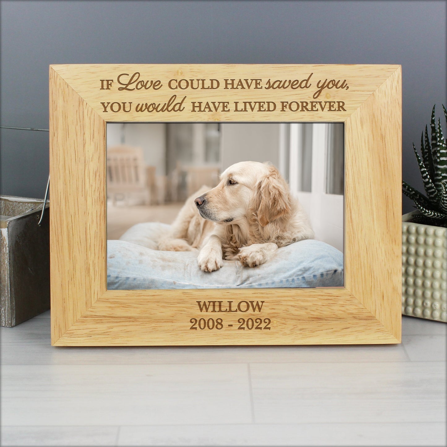Personalised Pet Memorial 6x4 Photo Frame: 1 - Photo Frames By Gift Moments