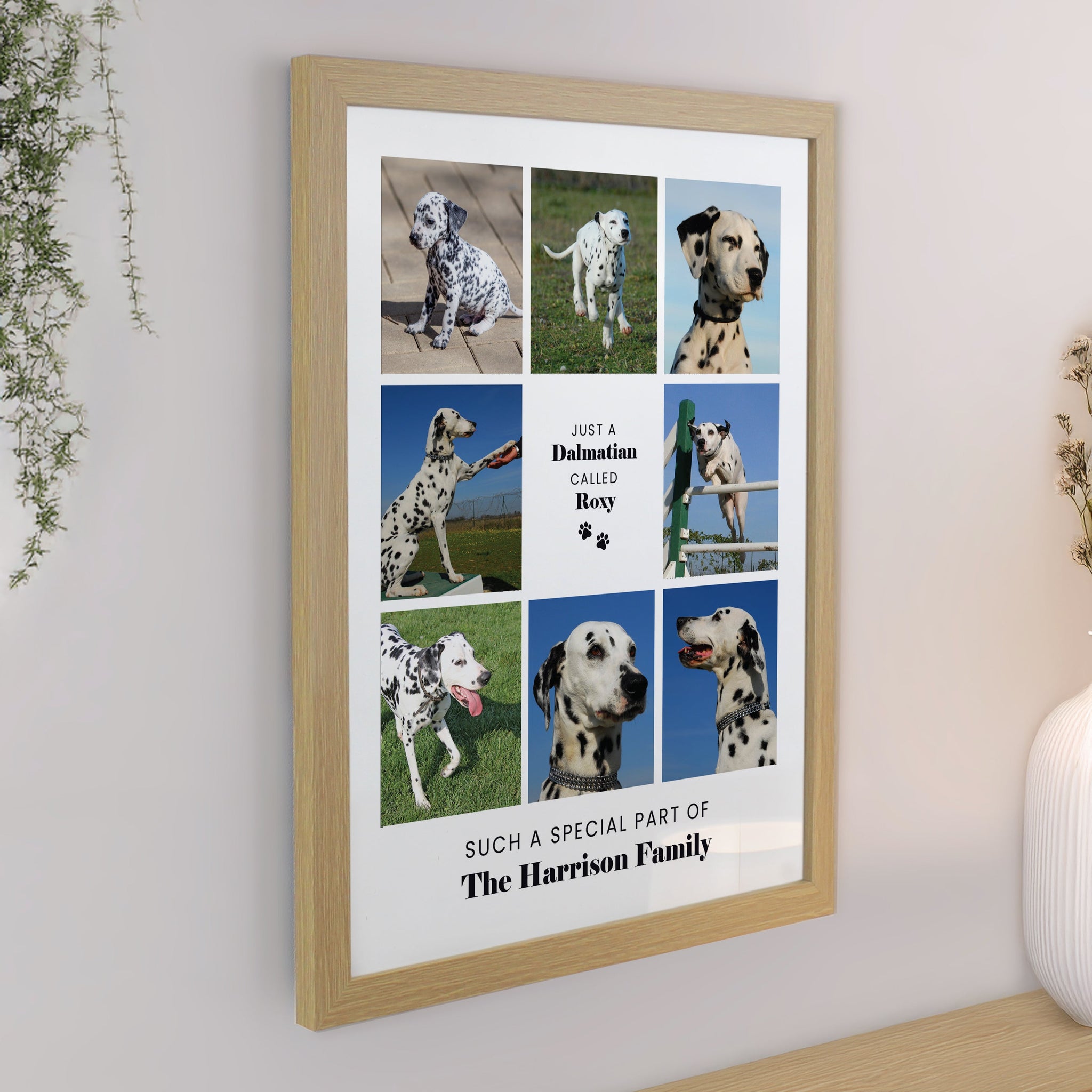 Personalised Pet Multi Photo Framed Prints: 4 - Framed Prints By Gift Moments
